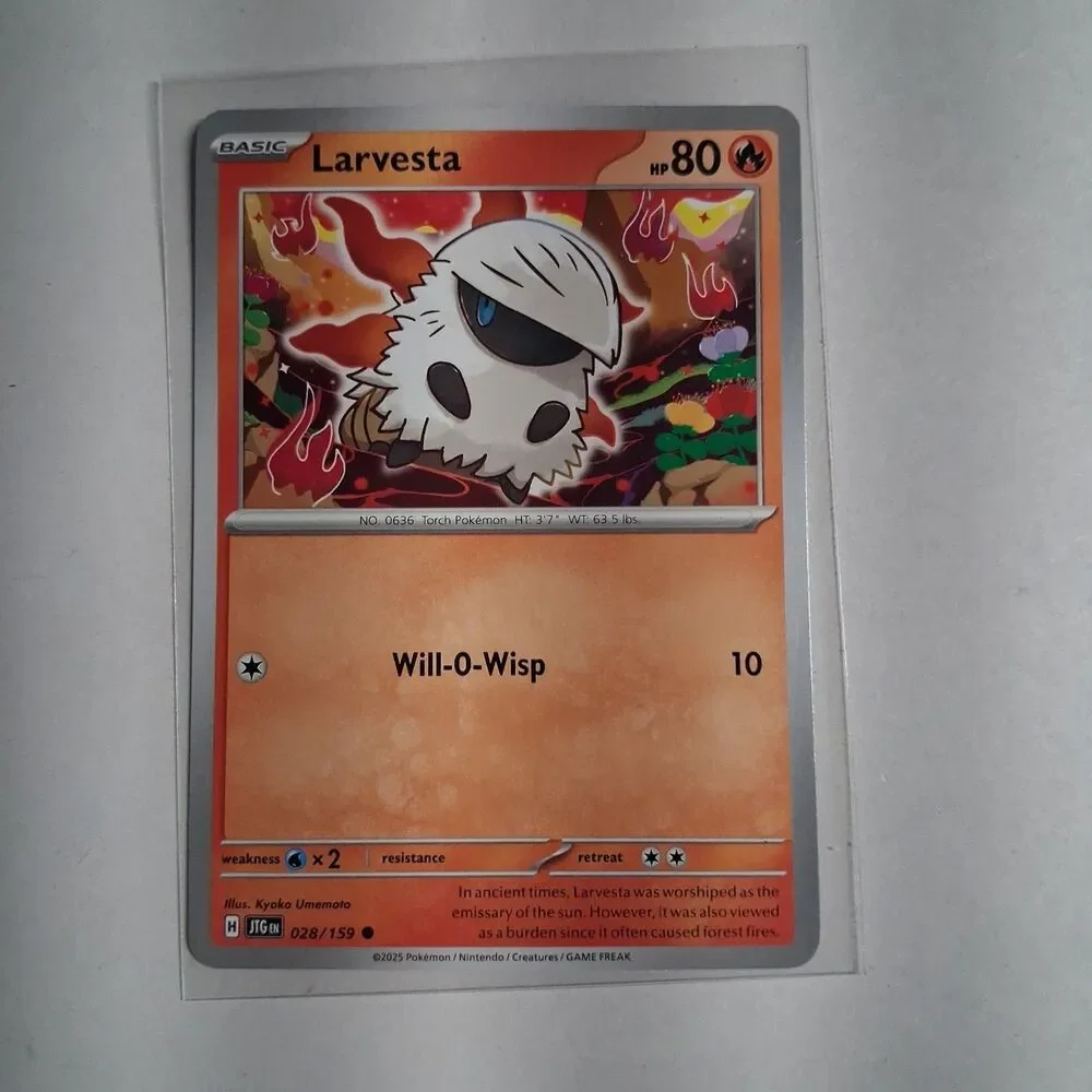 Larvesta 028/159 Sv09: Journey Together Reverse Holo